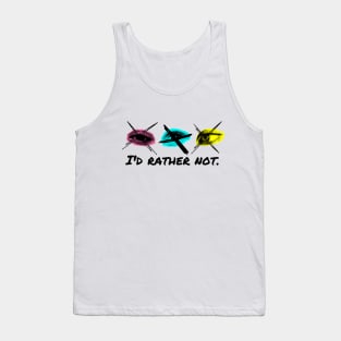 Eye Contact – I'd rather not. Tank Top